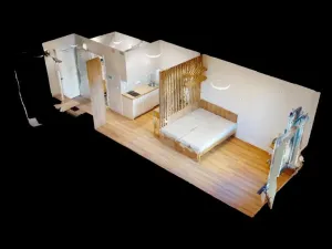 Pronájem bytu 1+kk, Praha - Břevnov, Na Větrníku, 27 m2