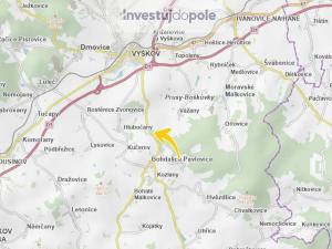 Prodej pole, Kučerov, 1274 m2