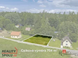 Prodej pozemku pro bydlení, Jihlava - Zborná, 704 m2
