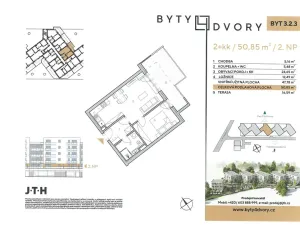 Prodej bytu 2+kk, České Budějovice, M. Horákové, 68 m2