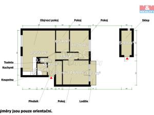 Pronájem bytu 3+1, Vejprnice, Plzeňská, 80 m2
