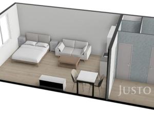 Prodej bytu 1+kk, Písek - Budějovické Předměstí, třída Přátelství, 26 m2