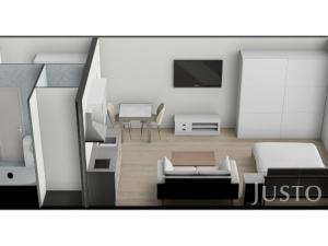 Prodej bytu 1+kk, Písek - Budějovické Předměstí, třída Přátelství, 26 m2