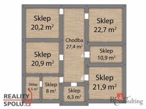 Prodej ubytování, Kovářská, nám. J. Švermy, 520 m2