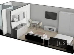 Prodej bytu 1+kk, Písek, třída Přátelství, 26 m2
