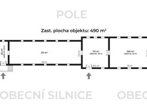 Prodej zemědělského objektu, Častrov, 410 m2