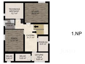 Prodej rodinného domu, Písek - Hradiště, Nová, 276 m2