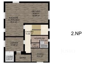Prodej rodinného domu, Písek - Hradiště, Nová, 276 m2