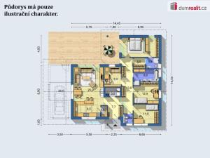Prodej rodinného domu, Týn nad Vltavou - Nuzice, 126 m2