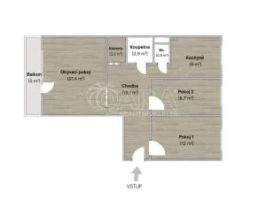 Prodej bytu 3+1, Ostrava - Zábřeh, Hulvácká, 68 m2