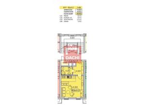 Pronájem bytu 1+kk, Olomouc, gen. Píky, 34 m2