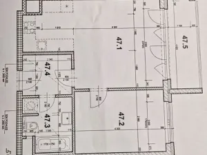 Pronájem bytu 2+kk, Praha - Vysočany, Bassova, 54 m2