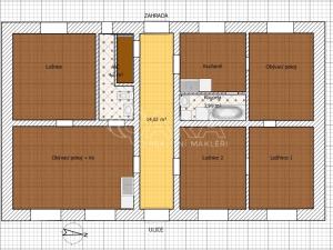 Prodej rodinného domu, Pečky, Dobřichovská, 99 m2