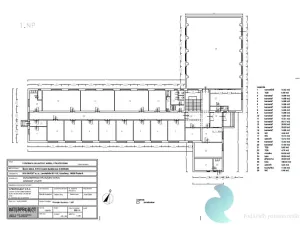 Prodej kanceláře, České Budějovice, Školní, 1260 m2