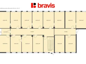 Pronájem kanceláře, Brno - Horní Heršpice, Bohunická, 20 m2