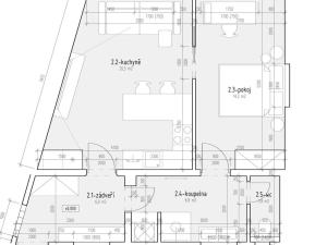 Pronájem bytu 2+kk, Kladno, T. G. Masaryka, 49 m2