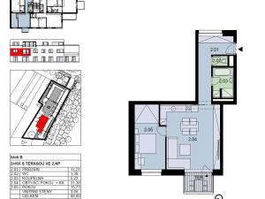 Pronájem bytu 2+kk, Písek, Pod Horami, 69 m2