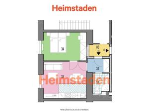 Pronájem bytu 1+1, Havířov - Město, Hlavní třída, 34 m2