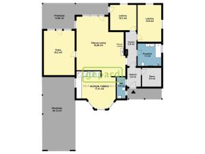 Prodej rodinného domu, Líbeznice, Jižní, 156 m2