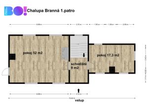 Prodej chalupy, Branná, 220 m2