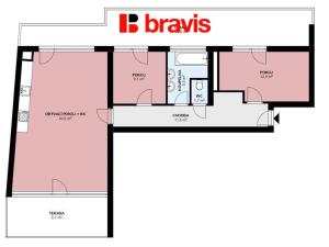 Pronájem bytu 3+kk, Brno, Mlýnská, 113 m2