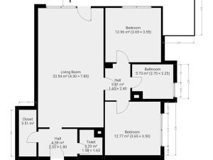 Pronájem bytu 3+kk, Praha - Dolní Chabry, K Beranovu, 85 m2