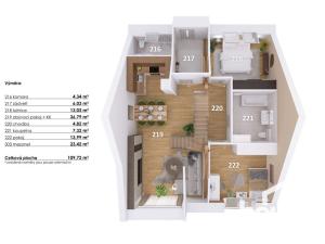 Prodej bytu 4+kk, Hodonice, 112 m2