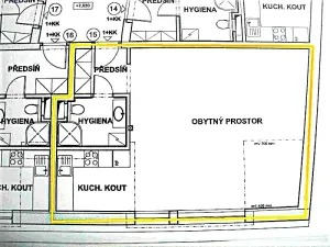 Pronájem bytu 1+kk, České Budějovice, Tylova, 51 m2