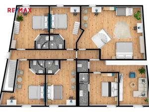 Pronájem atypického bytu, Volary, K. V. Raise, 392 m2
