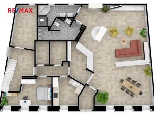 Pronájem atypického bytu, Volary, K. V. Raise, 392 m2