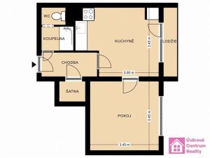 Prodej bytu 1+1, Břeclav, sídl. Dukelských hrdinů, 35 m2