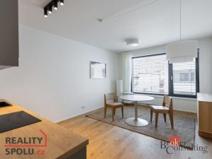 Pronájem bytu 1+kk, Praha - Holešovice, U průhonu, 32 m2