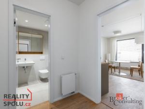 Pronájem bytu 1+kk, Praha - Holešovice, U průhonu, 32 m2