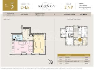 Prodej bytu 2+kk, Tábor, Bechyňská, 50 m2