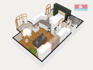 Prodej bytu 2+kk, Mariánské Lázně, Hlavní třída, 46 m2