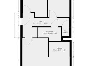 Pronájem bytu 3+kk, Praha, Štúrova, 67 m2