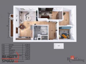 Prodej bytu 4+kk, Vochov, 88 m2