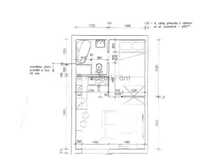 Pronájem bytu 2+kk, Praha - Braník, Jílovská, 25 m2