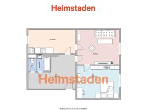 Pronájem bytu 2+1, Havířov - Město, Sadová, 57 m2