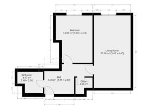 Pronájem bytu 2+kk, Brandýs nad Labem-Stará Boleslav - Brandýs nad Labem, Augustina Lukeše, 58 m2