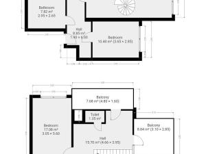 Pronájem bytu 4+1, Praha - Kobylisy, Šimůnkova, 120 m2