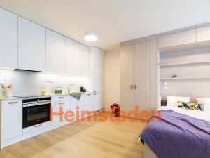 Pronájem bytu 1+kk, Praha - Holešovice, Vrbenského, 39 m2