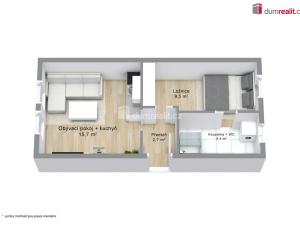 Pronájem bytu 2+kk, Karlovy Vary - Rybáře, Sokolovská, 35 m2
