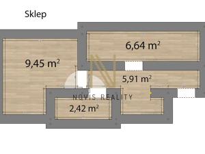 Prodej rodinného domu, Zruč-Senec, Školní, 57 m2