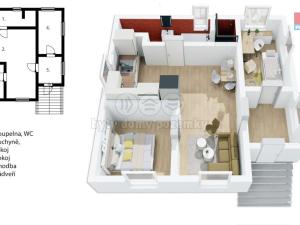 Prodej chaty, Kamenice - Ládví, 57 m2