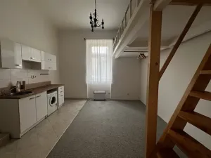 Pronájem bytu 1+kk, Praha - Holešovice, Heřmanova, 17 m2