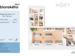 Prodej obchodního prostoru, Plzeň, Jablonského, 103 m2