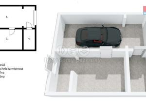 Prodej chalupy, Kamenice - Ládví, 57 m2
