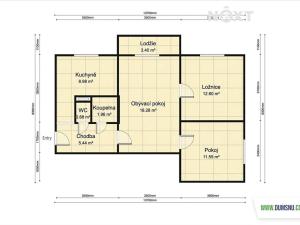 Prodej bytu 3+1, Šumperk, Vrchlického, 60 m2