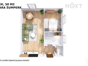 Prodej bytu 2+kk, Šumperk, A. Kašpara, 50 m2